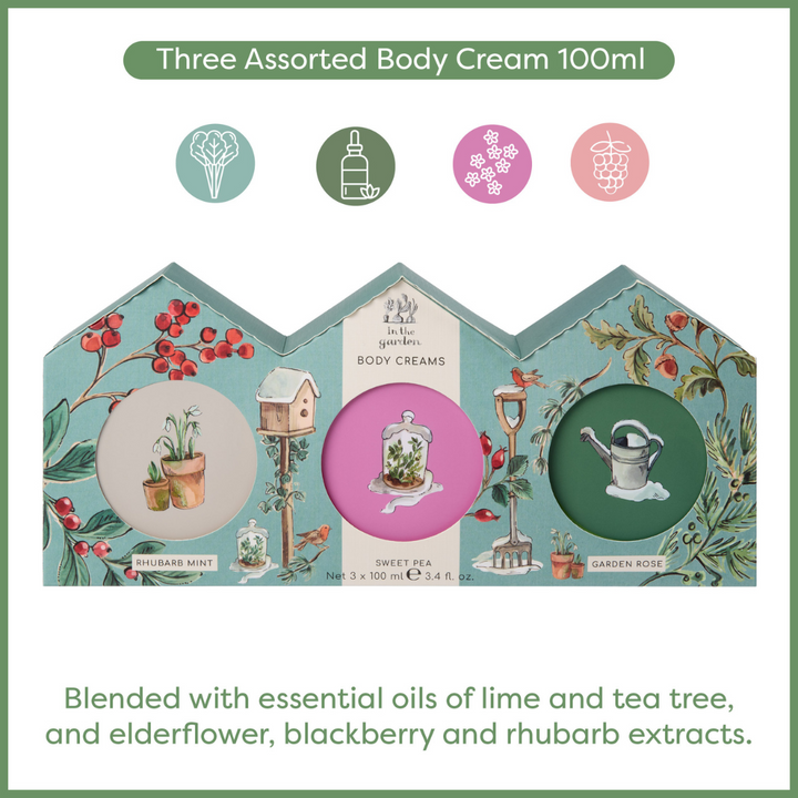 In The Garden Assorted Fragrance Body Creams