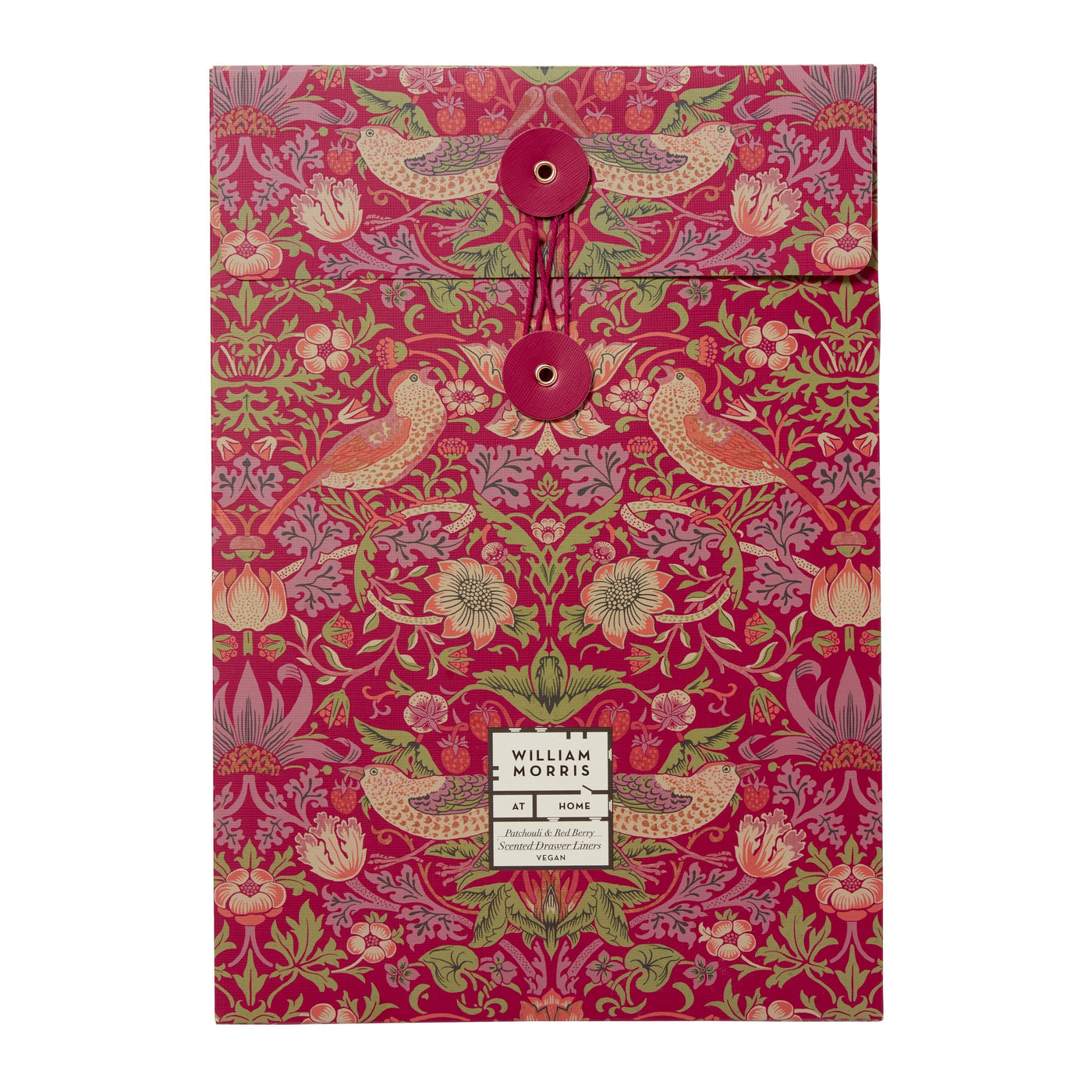 Strawberry Thief Patchouli & Red Berry Scented Drawer Liners - Heathcote & Ivory