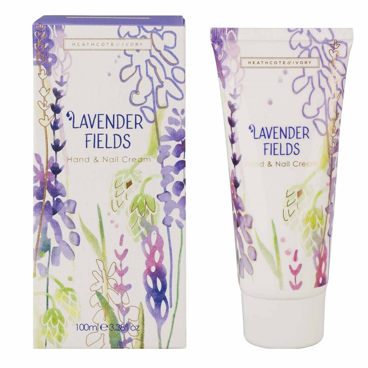 Lavender Fields Hand & Nail Cream - Heathcote & Ivory