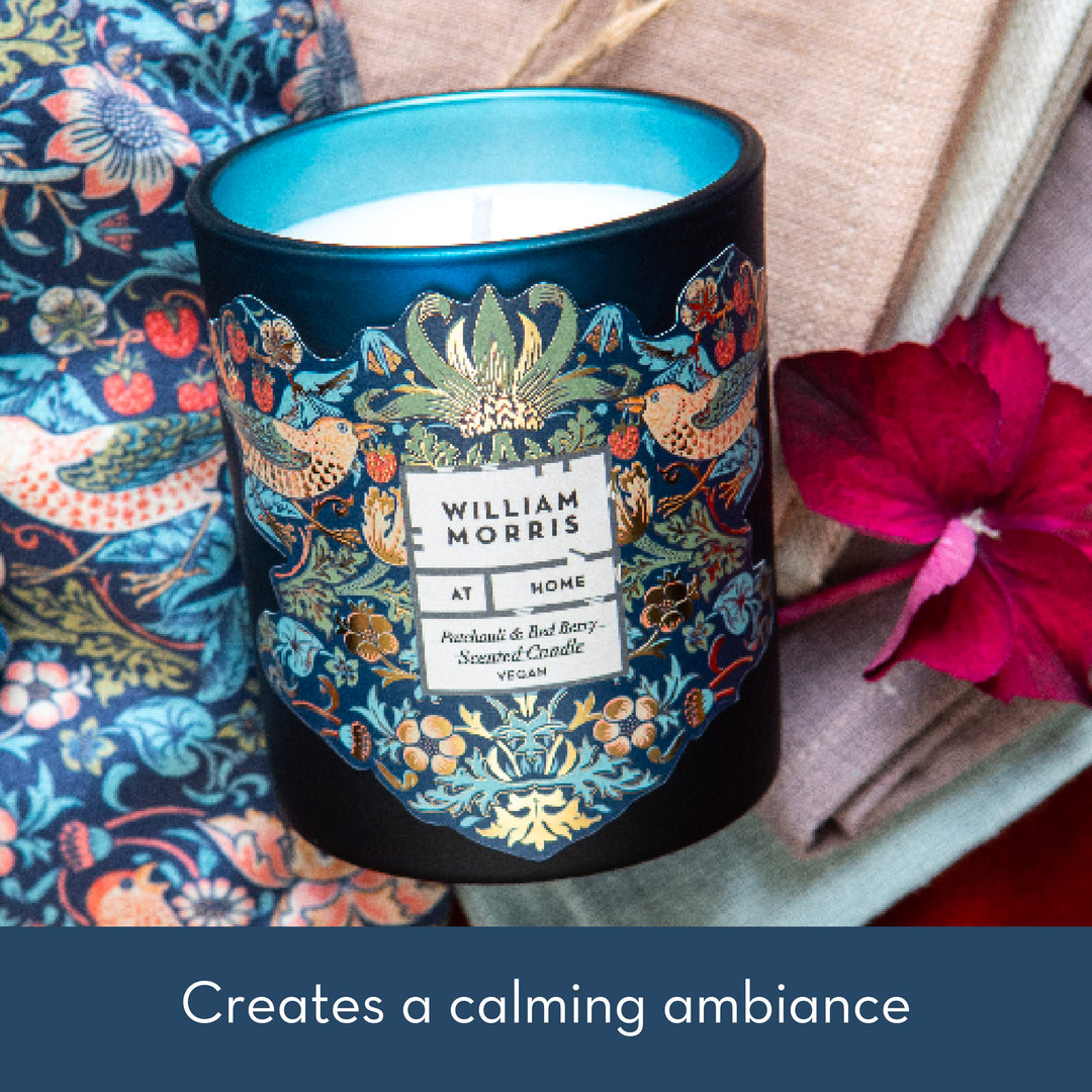 Strawberry Thief Scented Candle, 180g