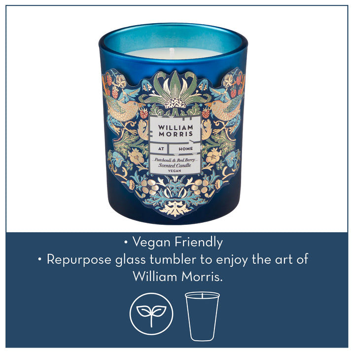 Strawberry Thief Scented Candle, 180g