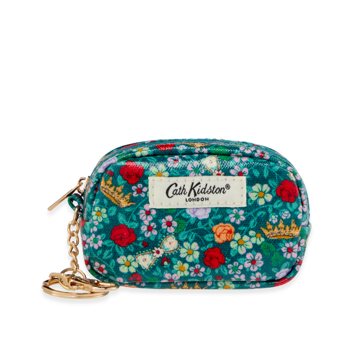 Crown Ditsy Mini Keyring Bag with Lip Balm