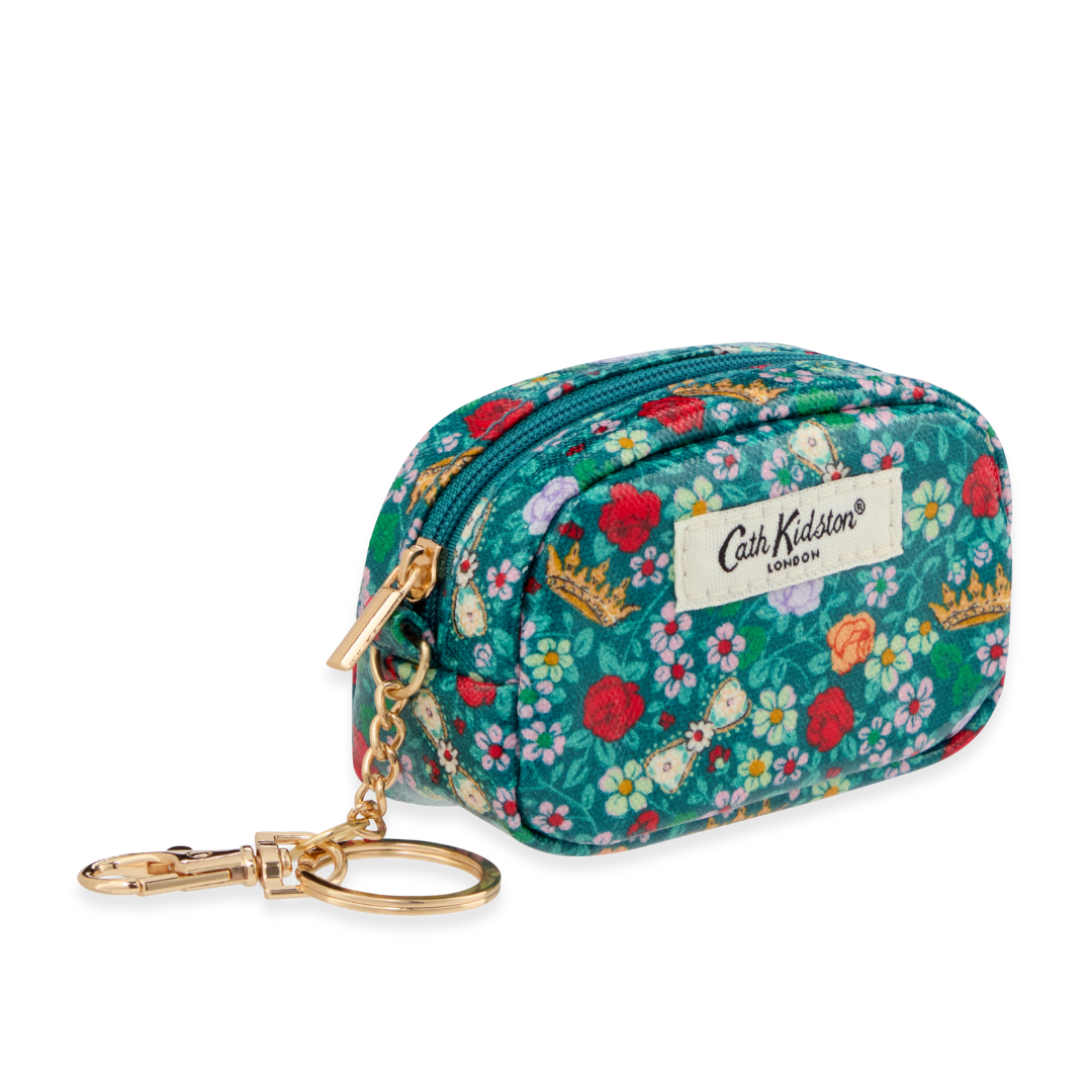 Crown Ditsy Mini Keyring Bag with Lip Balm