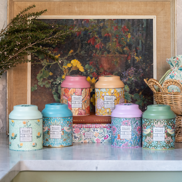 William Morris At Home English Breakfast, Tin of 40x Tea Bags
