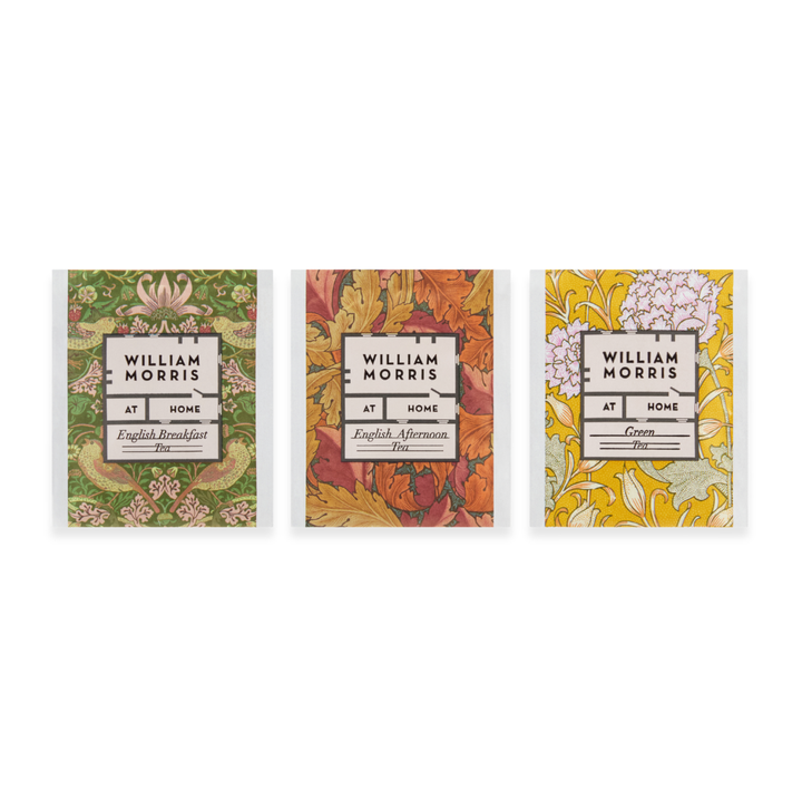 William Morris At Home Traditional Tea Assortment, 10x 6 Tea Bags