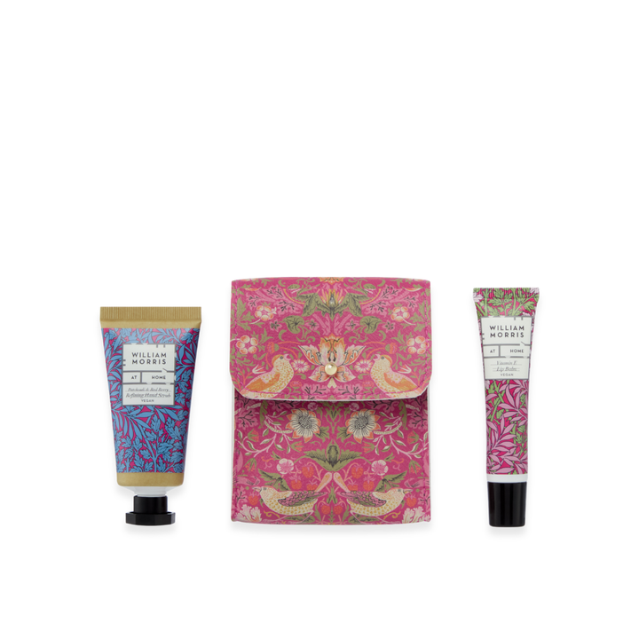 Strawberry Thief Hand &amp; Lip Case