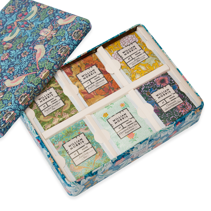 William Morris At Home Traditional Tea Assortment, 10x 6 Tea Bags