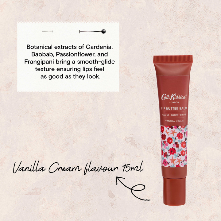 Cath Kidston Lip Butter Balm, Vanilla Cream