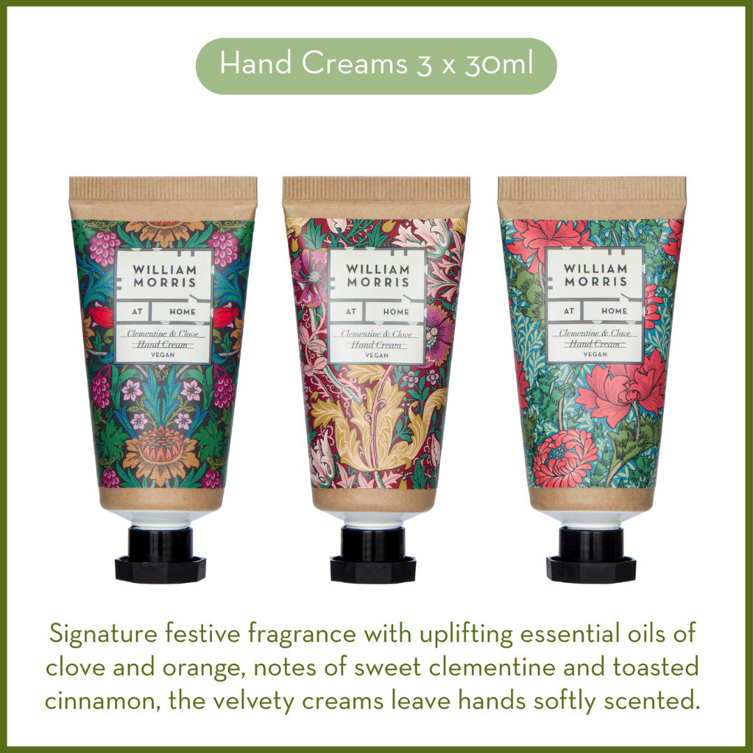 Sunflower Swan Clementine & Clove Three Hand Creams