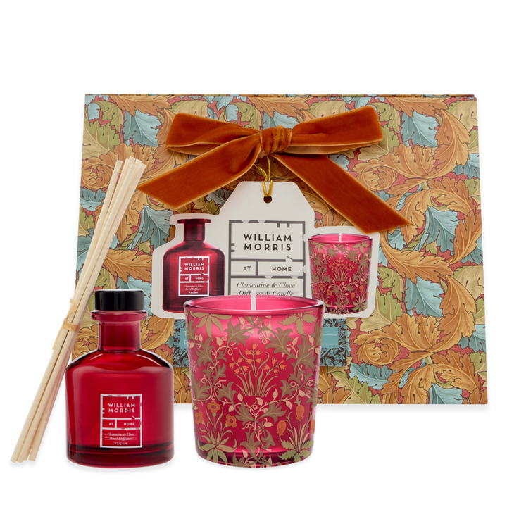 Clementine &amp; Clove Diffuser &amp; Candle Set