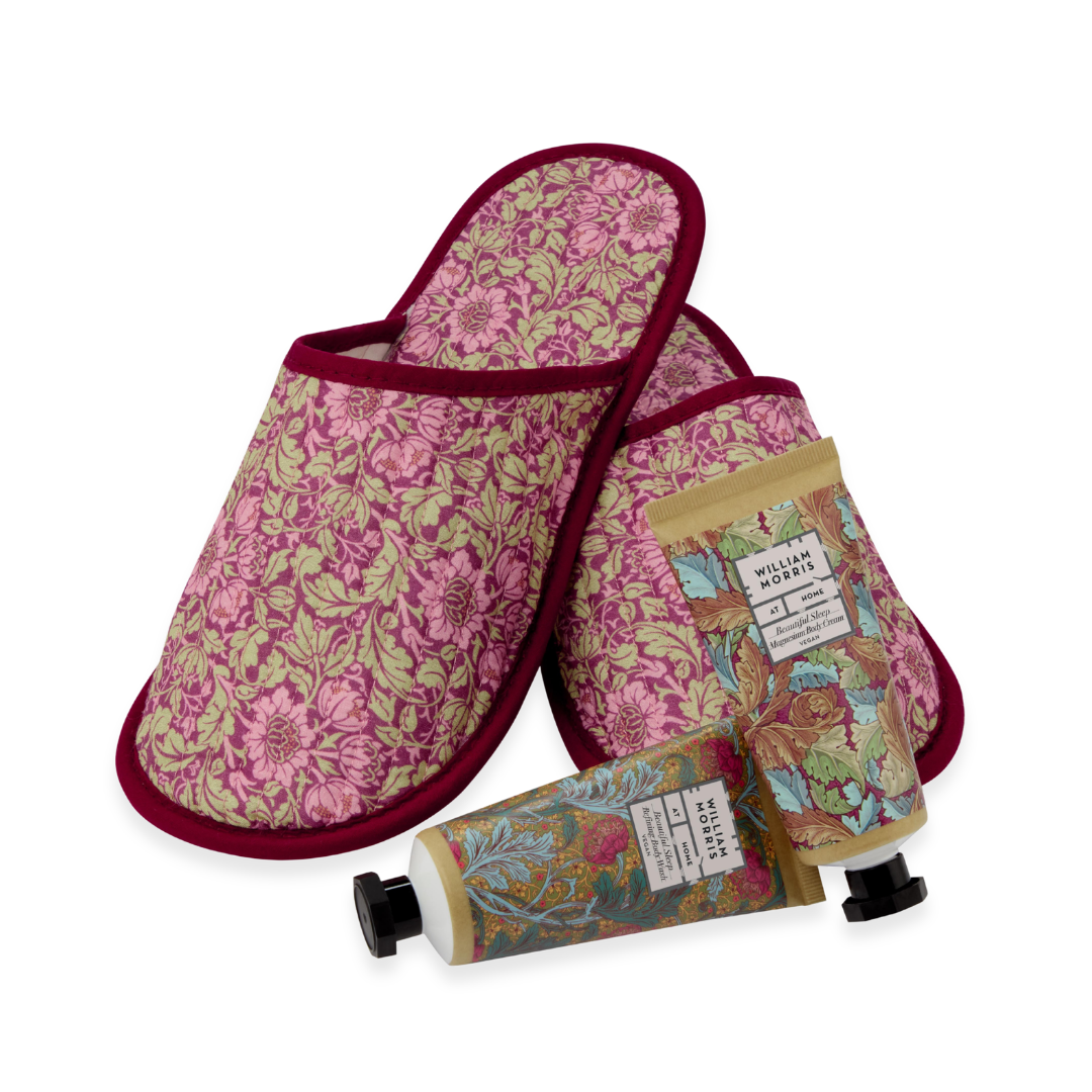 Beautiful Sleep Quilted Slipper Set