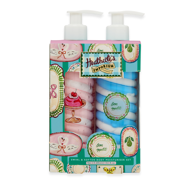 Vintage Fayre Swirl &amp; Softten Body Moistuser Set