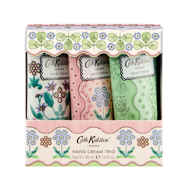 Woven Flowers Hand Cream Trio