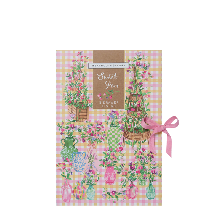 Sweet Pea Scented Drawer Liners