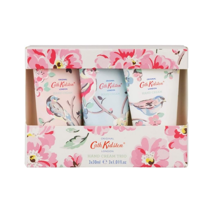 Cath Kidston Blossom Birds Hand Cream Trio, 3x 30ml