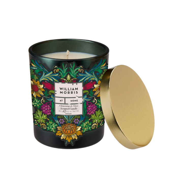 Sunflower Swan Clementine & Clove Scented Candle