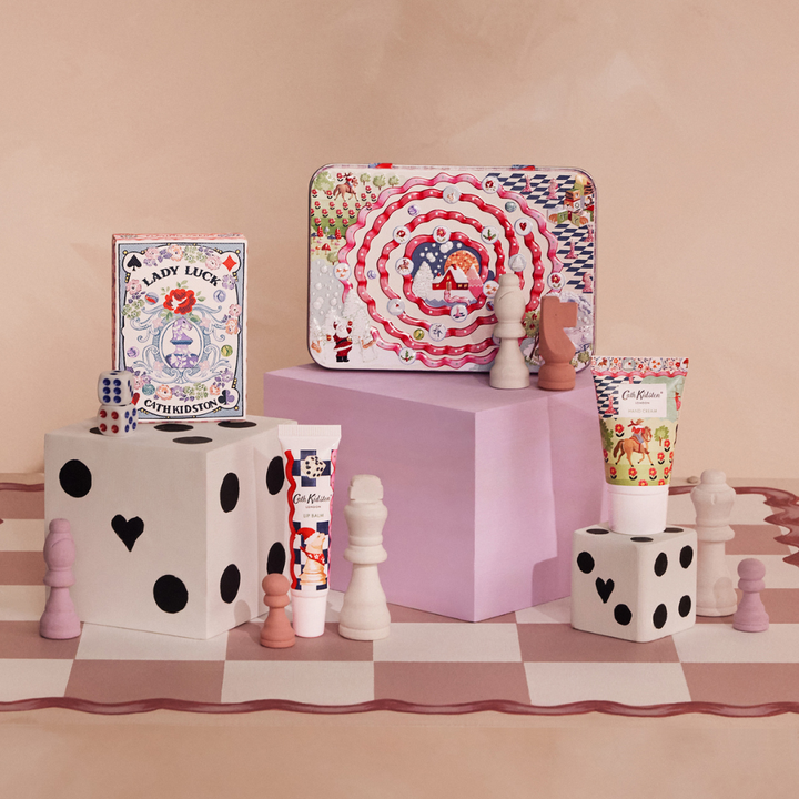 The Christmas Journey Hand, Lip & Games Tin