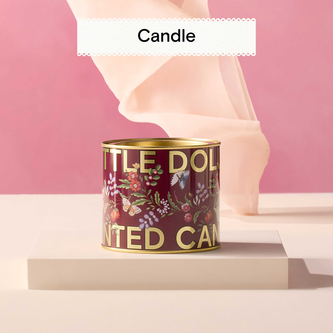 Crown Ditsy Pure Posy Paint Tin Candle
