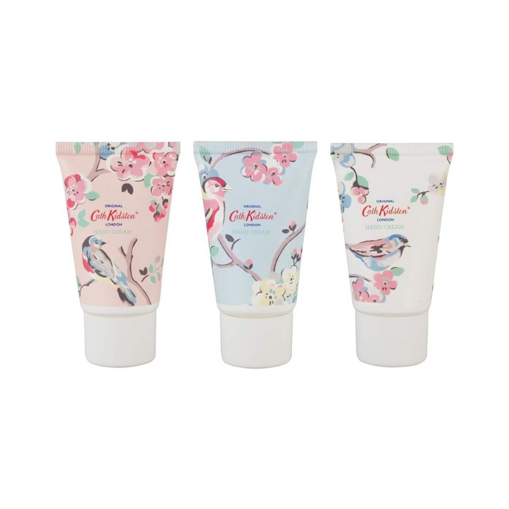 Cath Kidston Blossom Birds Hand Cream Trio, 3x 30ml