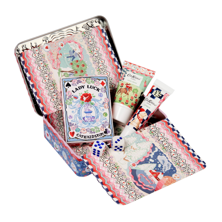 The Christmas Journey Hand, Lip & Games Tin