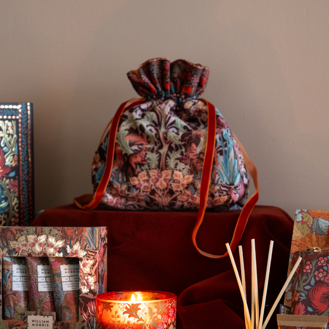 Oak &amp; Willow Velvet Drawstring Pouch Set