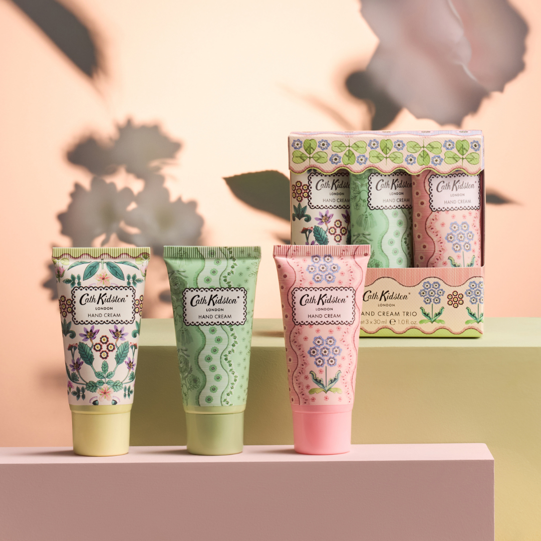 Woven Flowers Hand Cream Trio