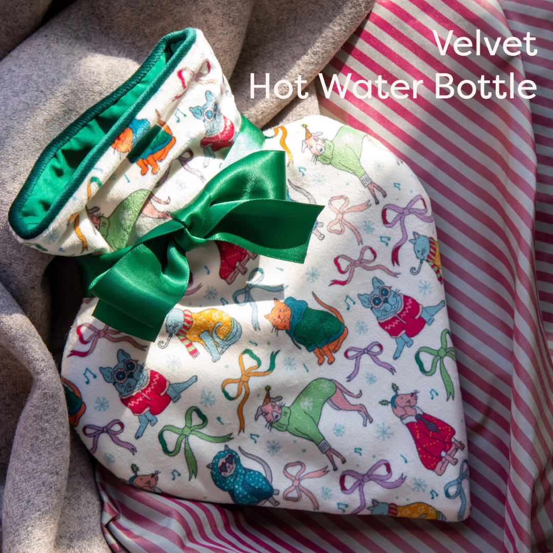 Heathcote's Emporium Heart Shaped Hot Water Bottle