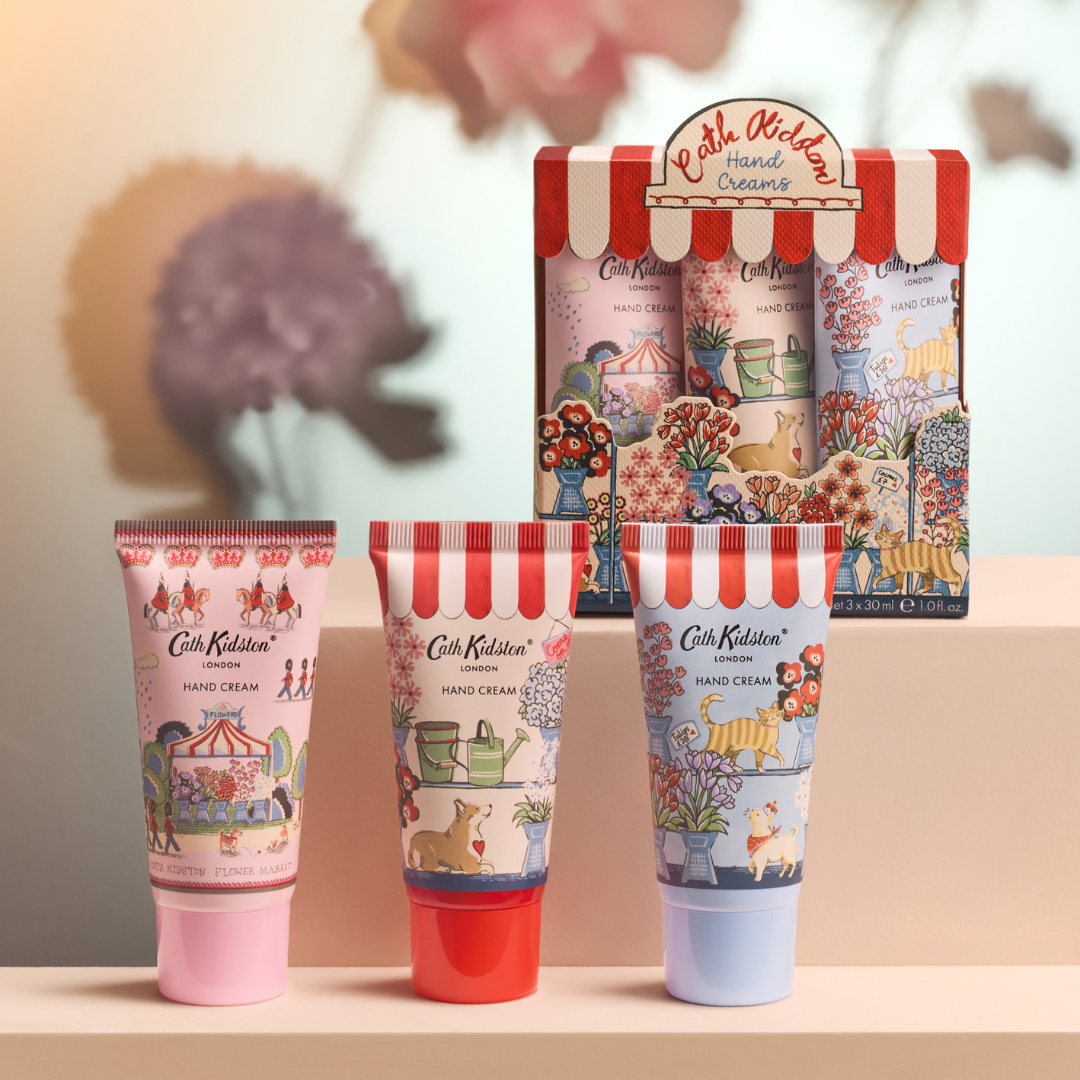 The Flower Market Hand Cream Trio