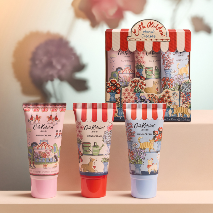 The Flower Market Hand Cream Trio