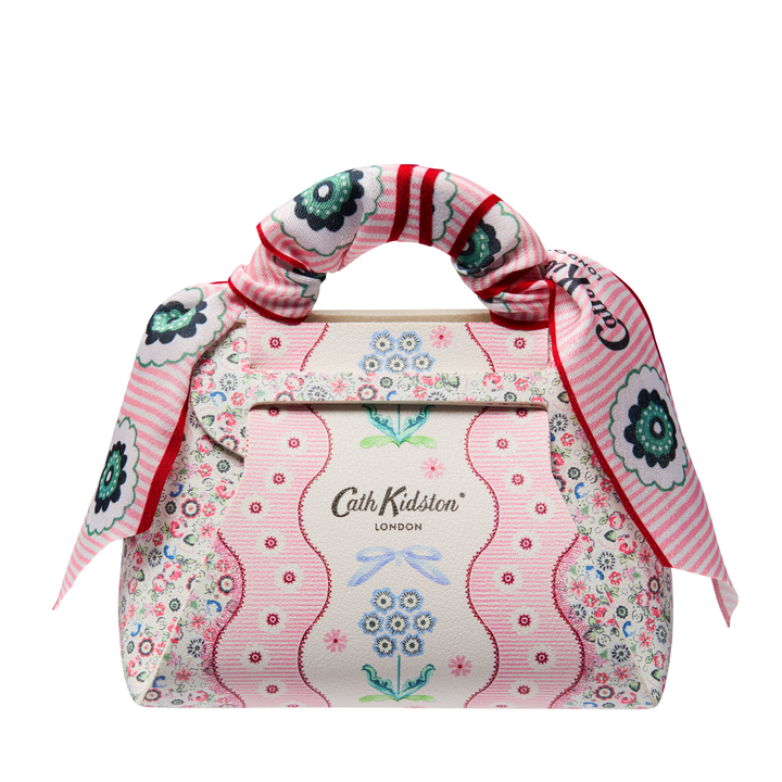 Woven Flowers Mini Hand & Lip Bag