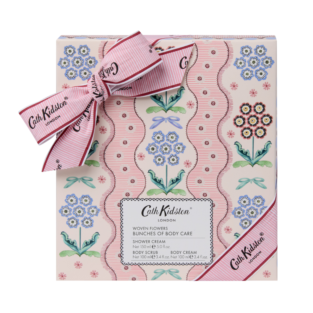 Woven Flowers Bunches of Body Care Gift