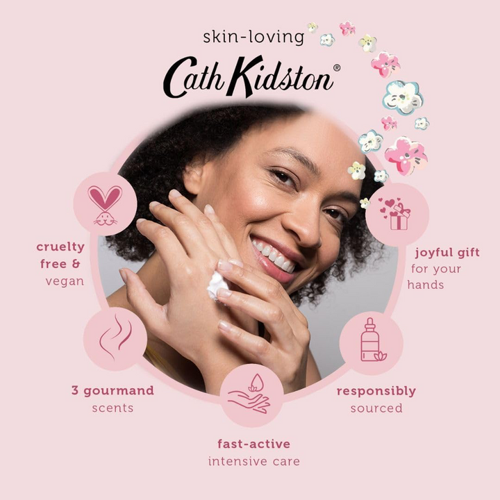 Cath Kidston Blossom Birds Hand Cream Trio, 3x 30ml