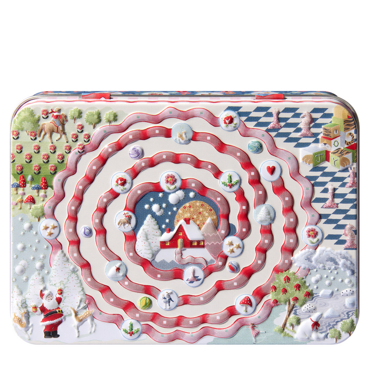 The Christmas Journey Hand, Lip & Games Tin