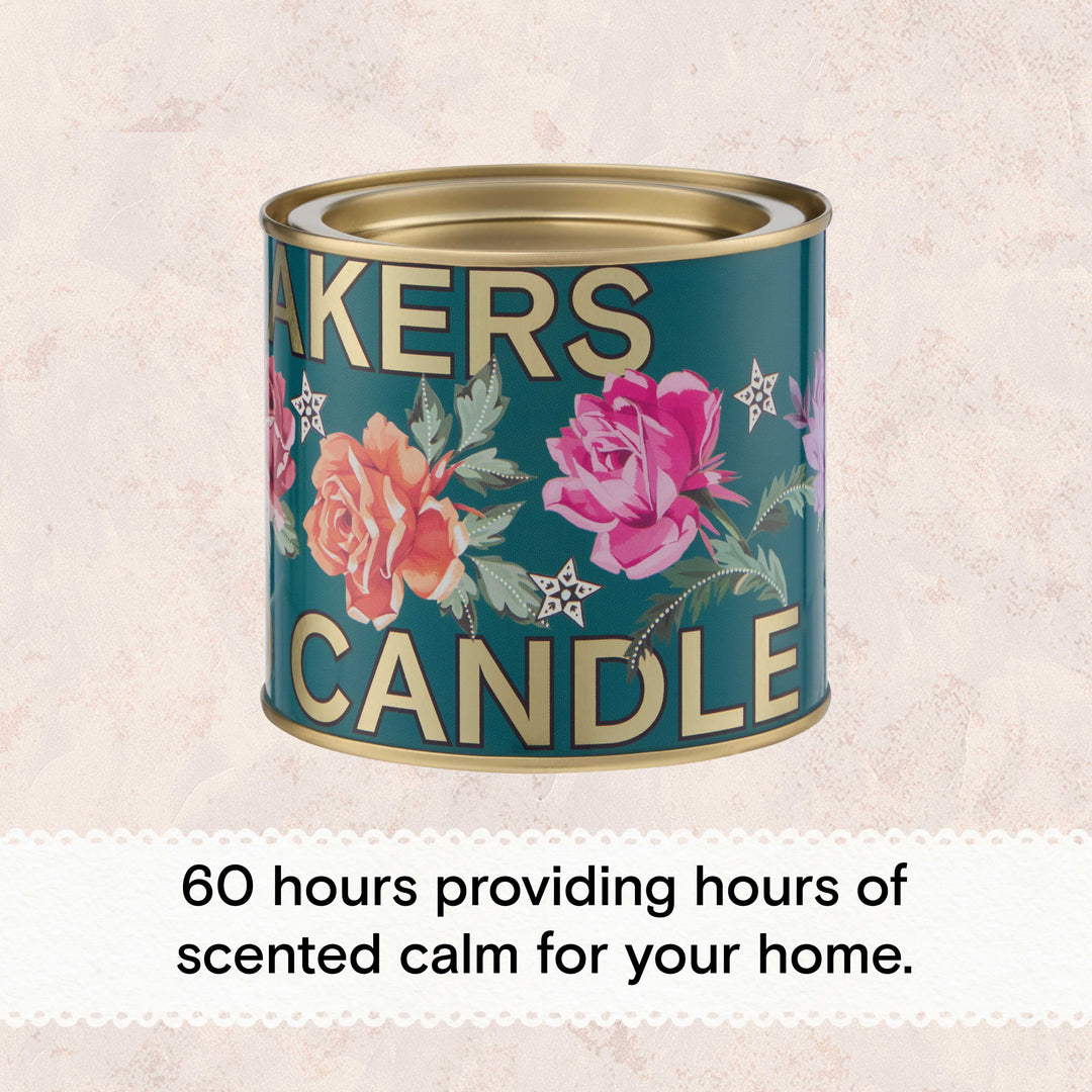Crown Ditsy Honey &amp; Amber Paint Tin Candle
