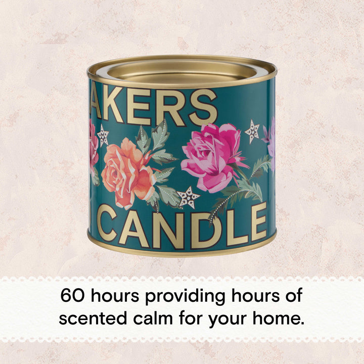 Crown Ditsy Honey &amp; Amber Paint Tin Candle