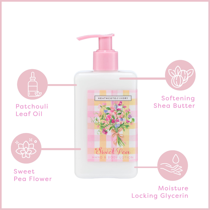 Sweet Pea Hand &amp; Body Lotion