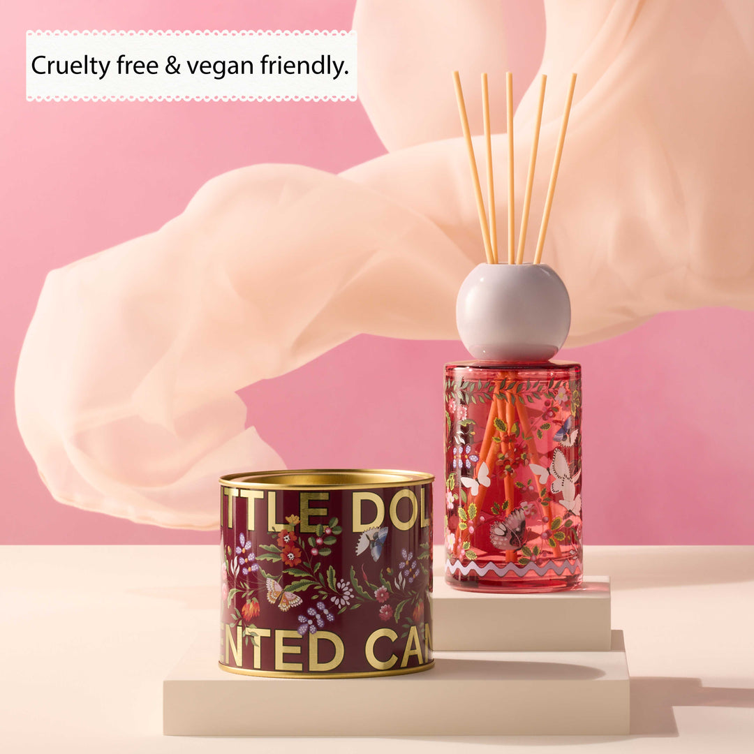 Crown Ditsy Pure Posy Paint Tin Candle