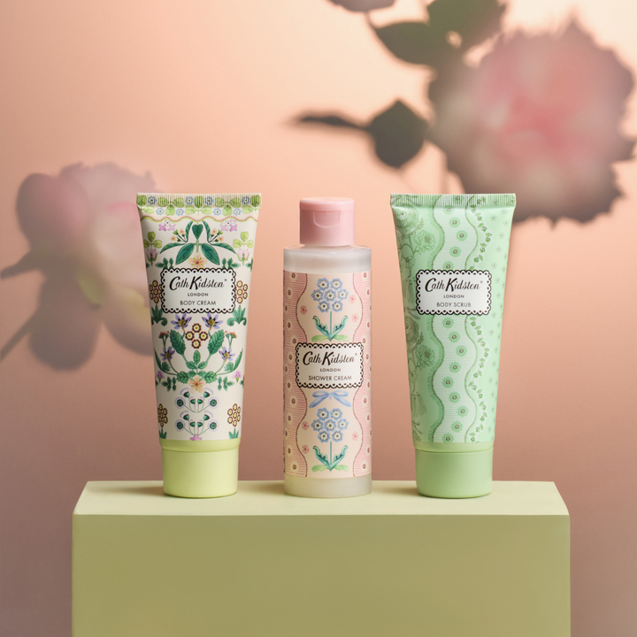 Woven Flowers Bunches of Body Care Gift