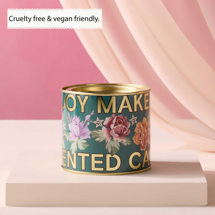 Crown Ditsy Honey &amp; Amber Paint Tin Candle