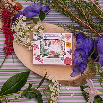 Myrtle Woods Compact Mirror Lip Balm