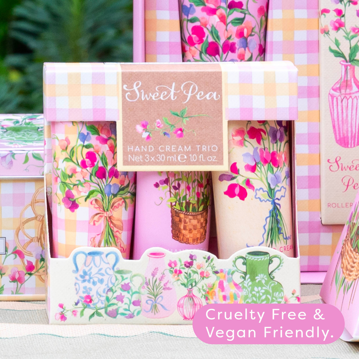 Sweet Pea Hand Cream Trio