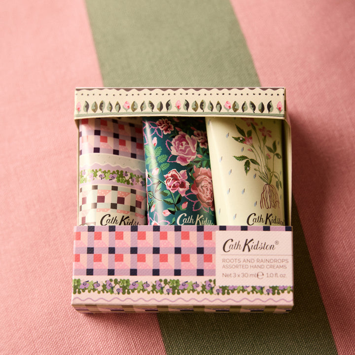 Roots & Raindrops Assorted Hand Creams 3 x 30ml