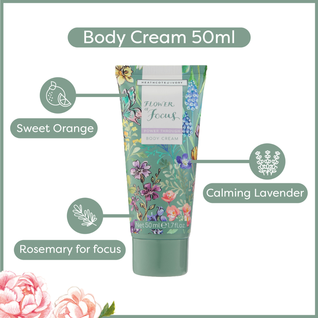 Flower of Focus Power Through Nourish & Glow Gift Set