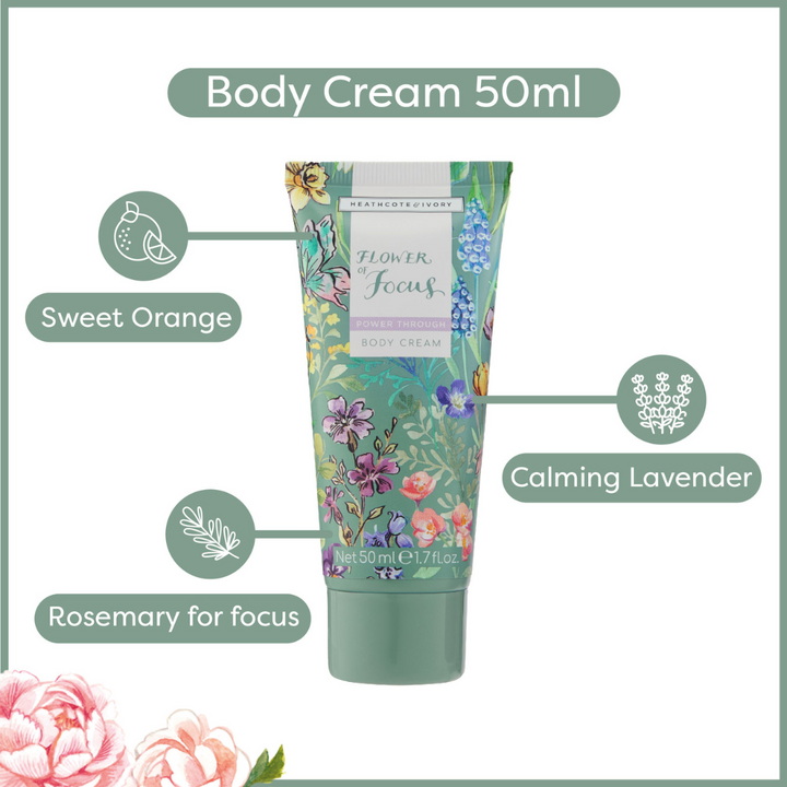 Flower of Focus Power Through Nourish & Glow Gift Set