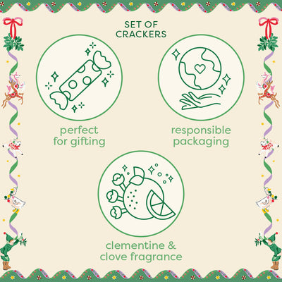 Christmas Legends Set of 4 Christmas Crackers