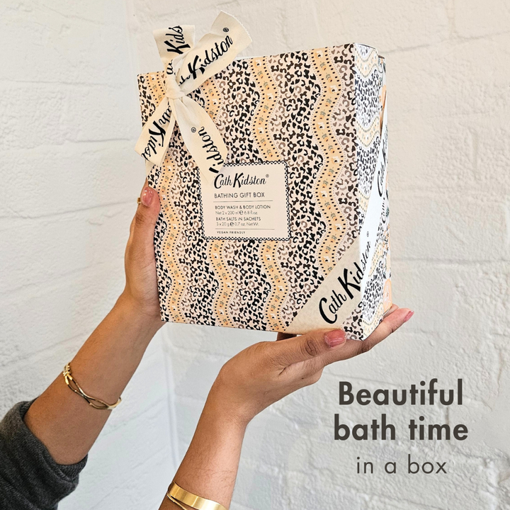 Leopard Bathing Gift Set