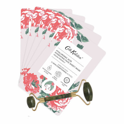 The Garden Path Rollaway Set of 5 Hyaluronic Acid Face Sheet Masks