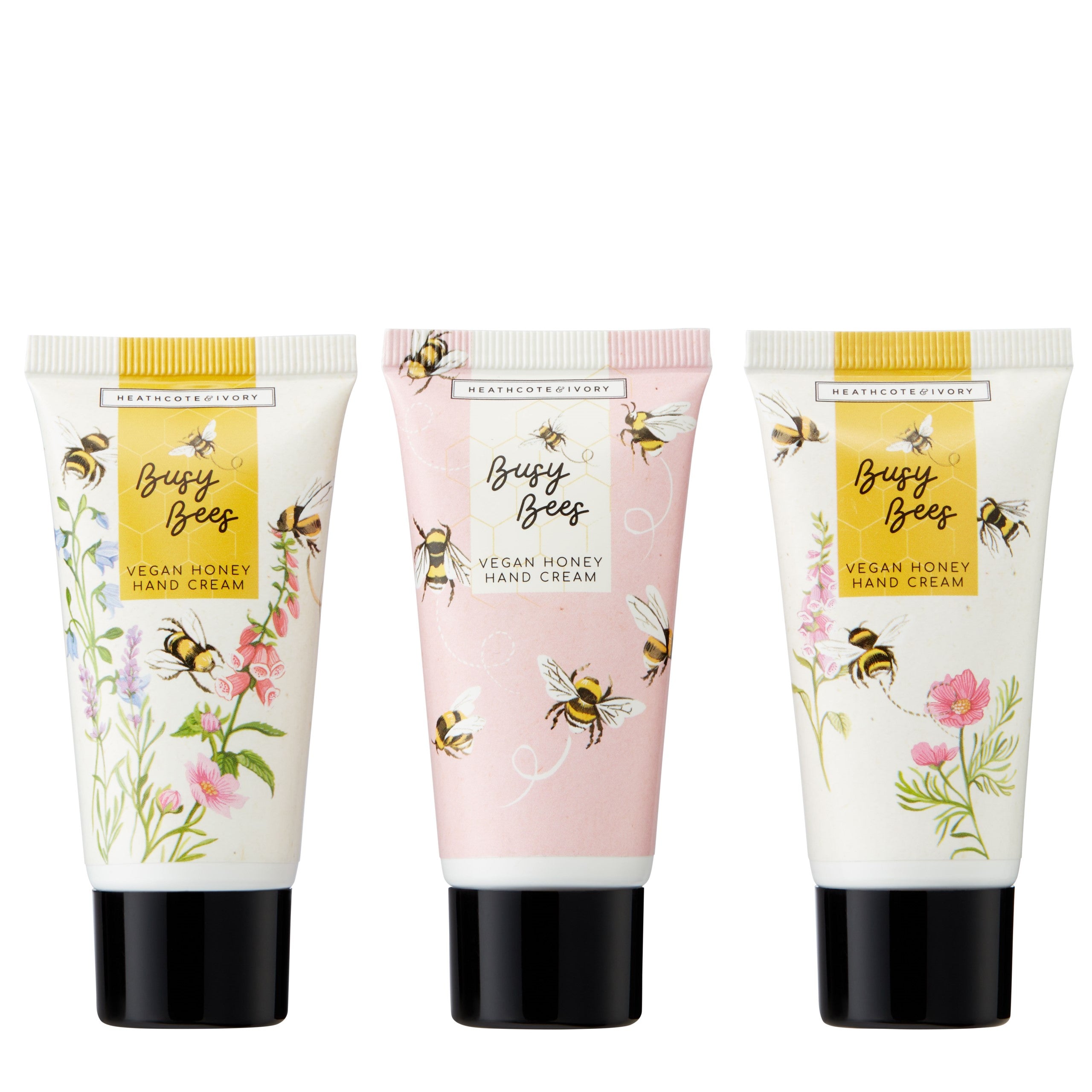 Heathcote & Ivory Busy Bees Assorted Hand Creams Trio Gift Set