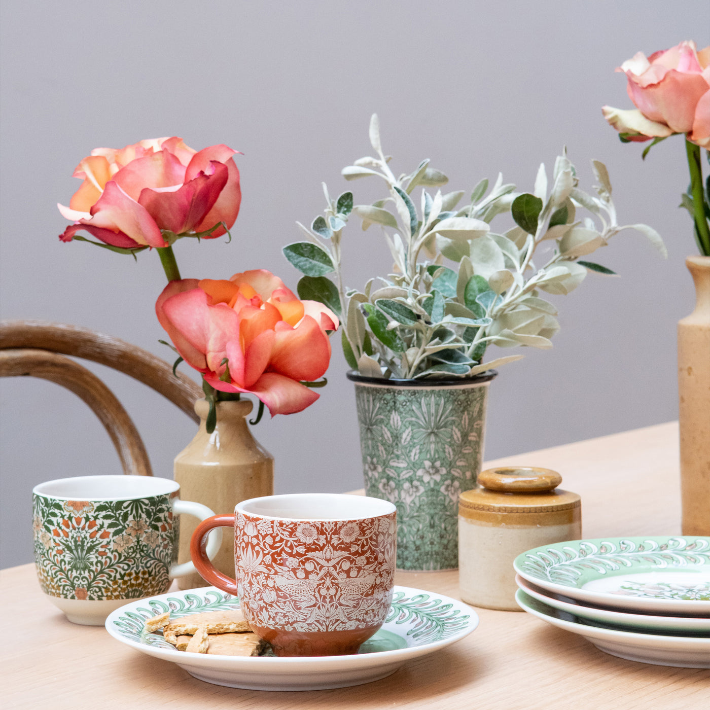 Fine China Tumbler - Garden