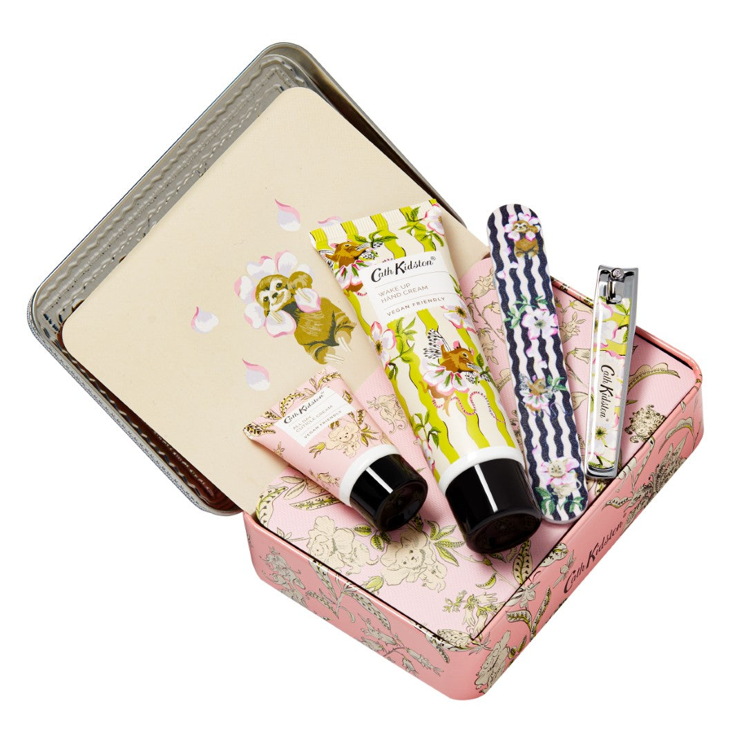 The Story Tree Manicure Set in Tin